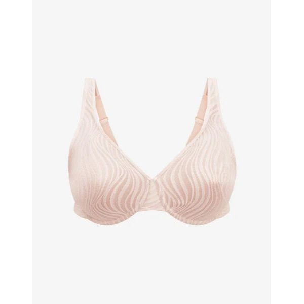 Thirdlove Unlined Lace Minimizer Bra 34g Nude Soft Pink